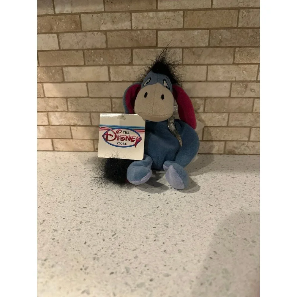 Disney Store Cupid Eeyore Valentines Day Bean Bag Plush‎ Winnie the Pooh 9